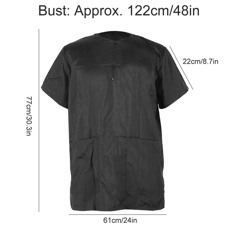 Hair Stylist Grooming Smocks Haircut Cape Barber Apron with Pockets