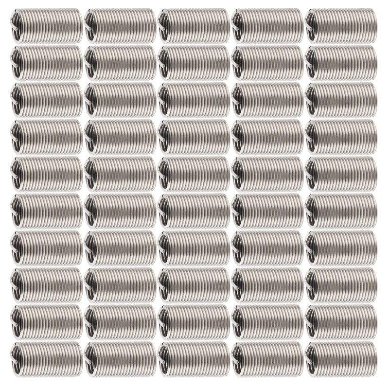 M10 x 1.25 Pack of 50 Threaded Inserts Male Female