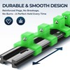 Reniteco 6-Piece Socket Organizer Set - 1/4-Inch x 32 Clips,
