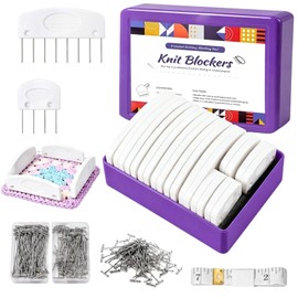 120PCS Knit Blocking Pins Kit, Knit Blockers, Knitting Block Tool