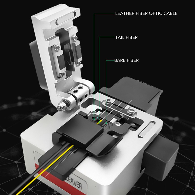 Full Automatic Fiber Optic Cleaver with Hex Wrench High Accuracy