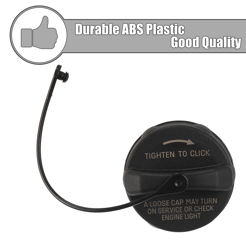 X AUTOHAUX Car Engine Fuel Cap Cover 52100552AG 52030387AB