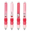 MOZXIRZ 4 Pcs Erasable Gel Pens Cartoon Retractable Cute Pink