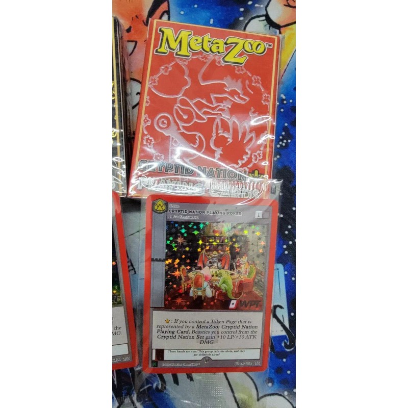 Metazoo WPT Faded Spade Playing Card Deck Set Including Matching