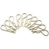 10 Pack R Clips Spring Hair Pin 4mm Hitch Lynch