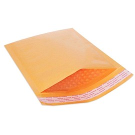 7.25" x 8" Kraft Bubble Mailers Shipping Mailing Padded Envelopes Self Seal 250 Bags