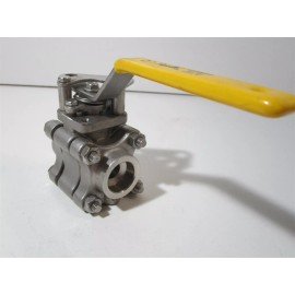 Apollo 86B20324 1/2" CF8M 250PSI Stainless Steel Full Port Sock Weld Ball Valve