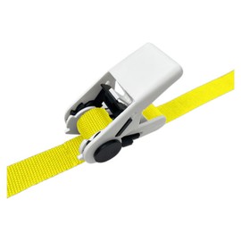 6M x 25mm Durable Ratchet Tie Down Strap Light Weight Heavy Duty Roof Rack Tie Down - 2 Pack