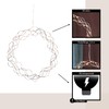 EGLO 411015 LED Light Wreath, Window Light Christmas Wire and
