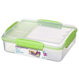System Lunch to Go, Polypropylene, 3 Compartments, 0.97 LT, Assorted