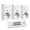 Maclean MCE153 - MCE153 Remote Control Sockets indoor 3pcs