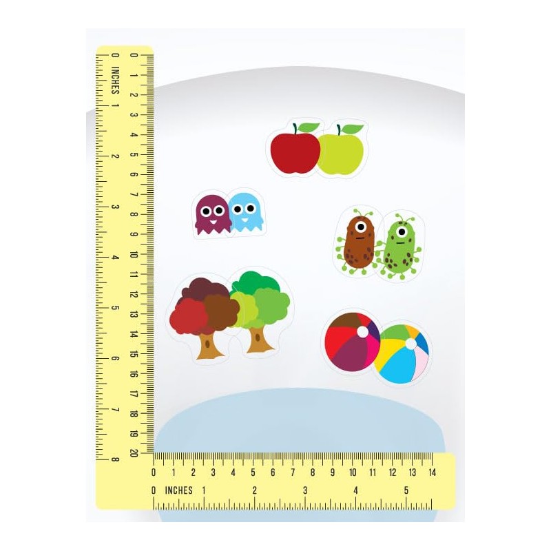 Colour Changing Toilet Target Stickers Kids Pack with Sticker Applicator