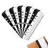 prota Pack of 10 A5 Ruler Bookmark Notebook Binder Ruler
