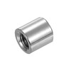 sourcing map M6x1mm Round Coupling Nuts, 25 Pcs 304 Stainless