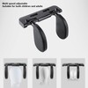 U Shaped Car Headrest Pillow Adjustable Reduce Fatigue Portable Soft