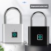 Fingerprint Padlock with USB Charging Ultra-Light Intelligent Safety Electronic Lock