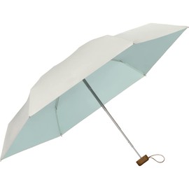 Wpc. 801-11949-102 Parasol, Light Shielding Inside Color, Tiny Off, Folding Umbrella, 19.7 inches (50 cm), Unisex, For Rain or Shine, Light Shade, UV Protection, 100% Compact, Small, Square Type, Easy