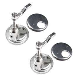 Thorn Boat Cam Latch Flush Pull Hatch Lift 316 Stainless Steel Marine Latches with Back Plate Pack of 2