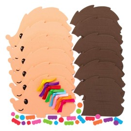Baker Ross AX168 Kit Tessitura Riccio - Confezione Da 6, Per Progetti Di Artigianato Artistico Per Bambini E Introduzione Al Cucito