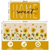 Nialnant Sunflower Kitchen Rugs Set of 2, Non Slip Kitchen