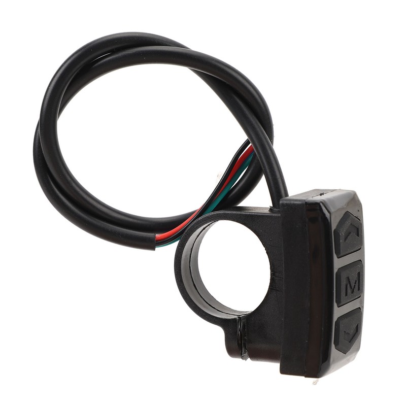 Electric Bike Display Switch Slip Resistant Ergonomic Sensitive Electric Bicycle