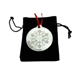 AnniversaryGifts Quality Metal Christmas Tree Decoration with Words Merry Christmas - Great Keepsake