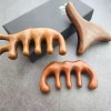 Gita (선택 우드괄사 3종세트)백단향 우드 괄사마사지기 3종 세트 두피 바디 지압 Selected Wood Gua Sha 3-Piece Set, Baekdanhyang Wood Gua Sha Massager 3-Piece Set for Scalp and Body Acupressure