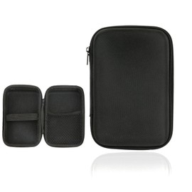 SDRGEEK Portable Protection EVA Case for NANOVNA H4 NANOVNA-F F-V2 F-V3/Handheld Spectrum Analyzer,Dust-proof Storage Universal Travel Bag,Carrying Bag Mesh Inner Pocket,Zipper Enclosure