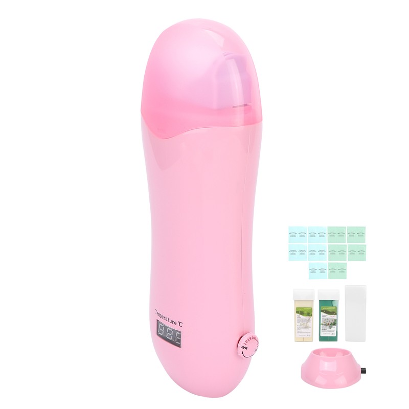 Hair Removal Waxing Roller Kit Milk Wax Aloe Vera Wax