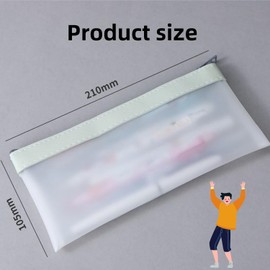 4 Pieces Money Bags With Zipper, Cash Envelopes,8.2 x 4.1 inch Money Pouch, Clear Bank Deposit Bags, Bank Bag, Cash Bag, Coin Bag for Collectors, Multi-Purpose Check Wallet （4Colors）