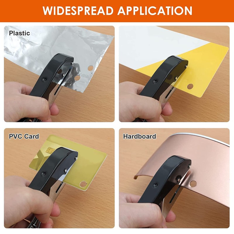 Giilayky Hole Punch 3/8-10mm Single Hole Heavy Duty Unique Portable