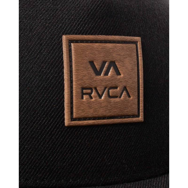 RVCA Men's Adjustable Snapback Brim Hat, Curved Trucker/Camo, One Size
