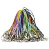 XIAOBUDING Straps with Hooks, Set of 100, Cell Phone Strap,