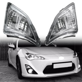 YLT Auto Clear Lens Corner Lights Turn Signal Light For 2012-2016 Scion FRS Toyota GT86