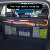 DrivePro Car Back Seat Organizer Storage – Multi-Pocket PU Leather