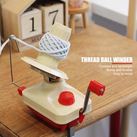 EVTSCAN Portable Handheld Yarn Ball Winder with Clamp, for Winding Yarn Into Neat and Organized Balls, for Home Knitting and Crochet Enthusiasts