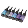 6pcs Colored UV Resin 10ml Each Pen Shaped Fast Curing