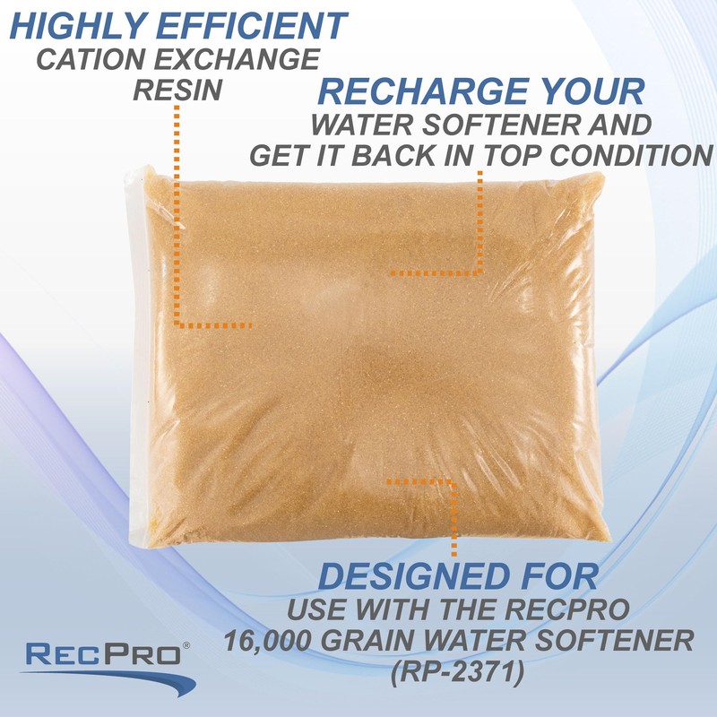 RecPro RV Water Softener Refill | Easy Replacement Kit for