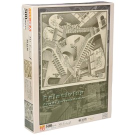 500ピース ジグソーパズル M.C.Escher 相対性(1953) (38x53cm)