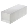 Mujin Ryohin Polypropylene Small Item Storage Case Half Medium 83831820