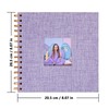Yopih Photo Book Scrapbook with Linen Cover, 20 x 20