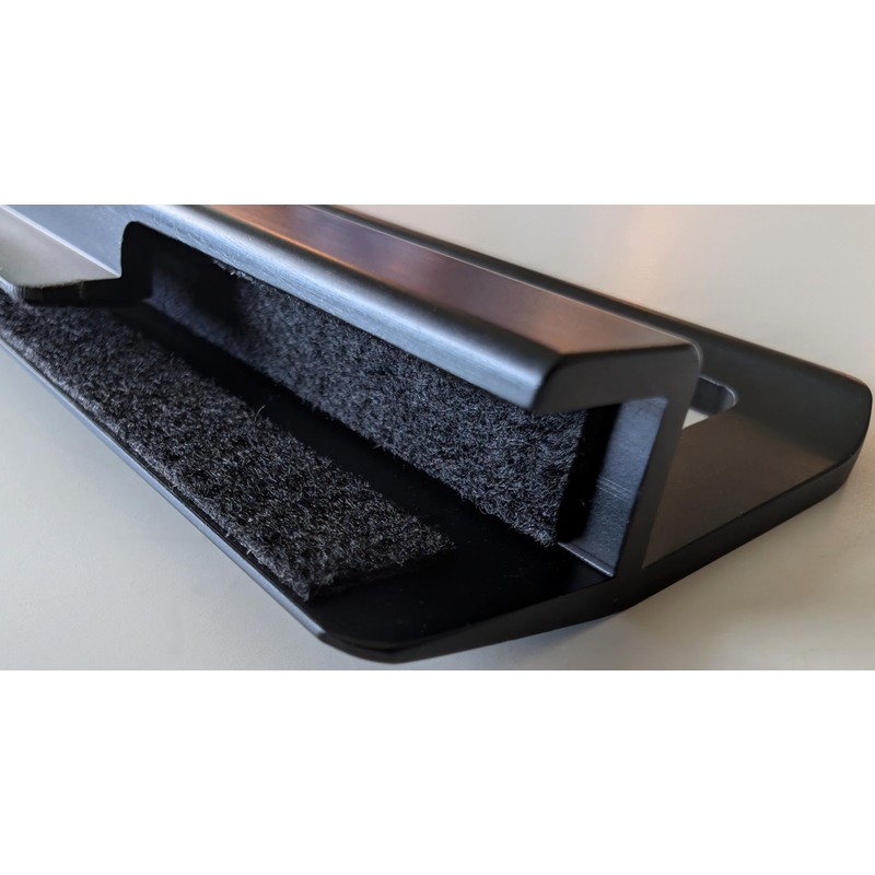Hand Towel Holder Black Anodised 270 mm for Kitchen Bathroom