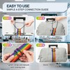 Gen?rico Correas de Conector de Equipaje Ajustables para M?ltiples