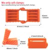 Pack of 4 Tie Belt Clamp, Quick Clamp, Corner Strap,