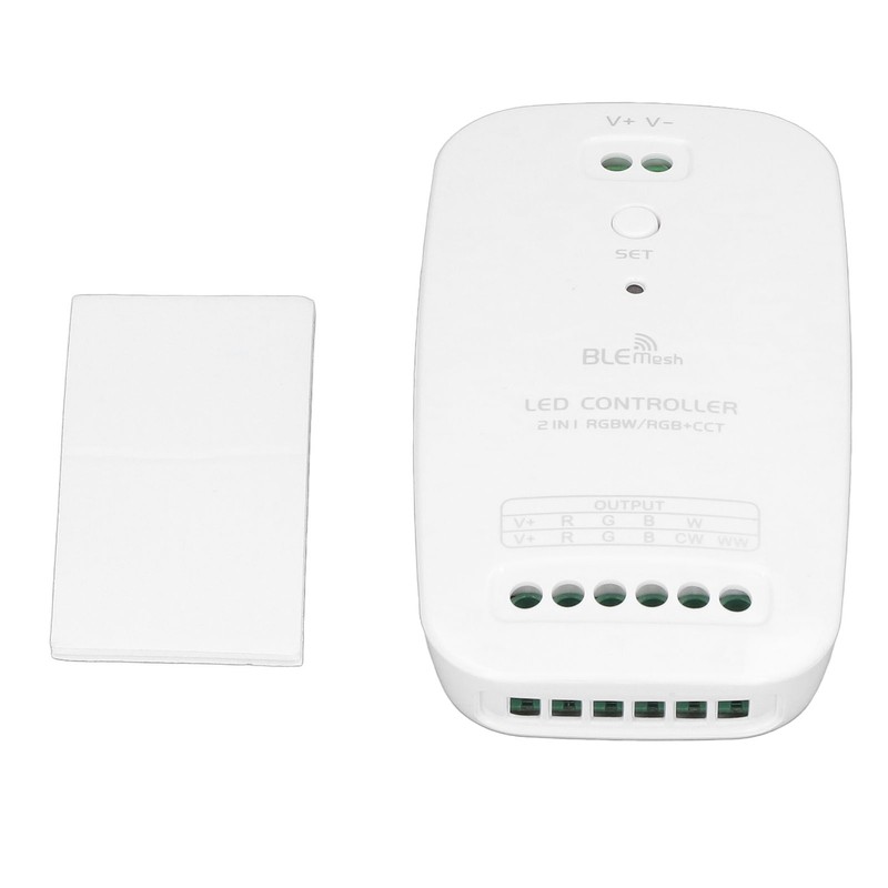 LED Controller DC9V‑24V Bluetooth Mesh RGB CCT 2 in 1
