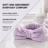 Spa Headband And Hair Ties Set - Bow Headband -