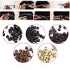 Anillo de extensión de cabello de silicona500PCS/Bottle 5MM Silicona forrada