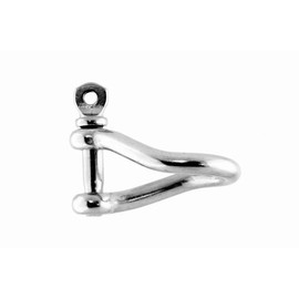 Dutyhook 5X40 Twisted Shackle, Stainless Steel AISI 316