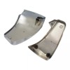 HDBUBALUS 2x Chrome Battery Fairing Side Cover Fits For Harley