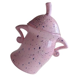 Food Canisters, Drop Resistant Fashions Easy To Store Teapot with Attitude Multi Purpose with Lids for Christmas (Pink)